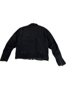 VINTAGE GAS BLUE JEANS BLACK JACKET L