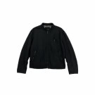 VINTAGE GAS BLUE JEANS BLACK JACKET L