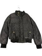 VINTAGE GAS BOMBER QUILTED PUFFER JACKET