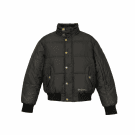 VINTAGE GAS BOMBER QUILTED PUFFER JACKET