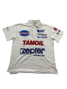VINTAGE GAS ΜΠΛΟΥΖΑΚΙ POLO ΛΟΓΟΤΥΠΑ ΧΟΡΗΓΩΝ ΛΕΥΚΟ ΑΝΔΡΙΚΟ S
