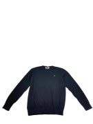 VINTAGE GAS ΠΛΕΚΤΗ ΜΠΛΟΥΖΑ COTTON CASHMERE ΜΑΥΡΗ ΑΝΔΡΙΚΗ L