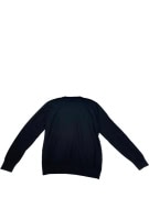 VINTAGE GAS ΠΛΕΚΤΗ ΜΠΛΟΥΖΑ COTTON CASHMERE ΜΑΥΡΗ ΑΝΔΡΙΚΗ L