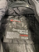 VINTAGE GEOGRAPHICAL NORWAY PUFFER ΜΠΟΥΦΑΝ ΜΕ ΚΟΥΚΟΥΛΑ ΜΑΥΡΟ ΑΝΔΡΙΚΟ XXXL