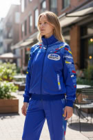 Tuta vintage Graeff blu set (giacca + pantaloni) taglia M