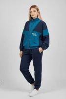 Vintage Great Escapes Σετ Φόρμας Μπλε/Πετρόλ 90s Unisex L