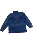VINTAGE GREEN LEAVES DENIM JACKET M