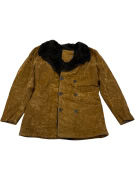 VINTAGE GRIFAI ΔΕΡΜΑΤΙΝΟ ΠΑΛΤΟ SHEARLING M/L