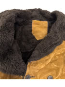 VINTAGE GRIFAI ΔΕΡΜΑΤΙΝΟ ΠΑΛΤΟ SHEARLING M/L