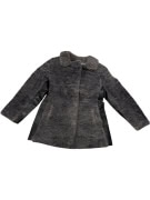 VINTAGE CAPPOTTO DI PELLICCIA DA DONNA V.E.B. PELZBEKLEIDUNG MARKRANSTADT LEIPZIG M