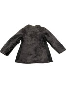 VINTAGE CAPPOTTO DI PELLICCIA DA DONNA V.E.B. PELZBEKLEIDUNG MARKRANSTADT LEIPZIG M