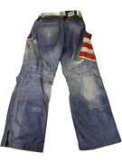 VINTAGE ΓΥΝΑΙΚΕΙΟ ΠΑΝΤΕΛΟΝΙ ΣΚΙ ENERGIAPURA ΜΠΛΕ DENIM LOOK