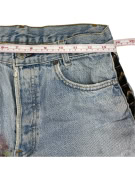 VINTAGE WOMEN'S LEVI'S DENIM CUSTOM PAINTED XS