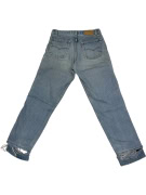 VINTAGE WOMEN'S LEVI'S DENIM CUSTOM PAINTED XS
