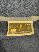 VINTAGE HAMILTON COLLEGE FLEECE 1/4 ZIP PULLOVER BLUE MEN'S L