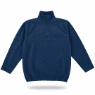 VINTAGE HAMILTON COLLEGE FLEECE 1/4 ZIP PULLOVER BLUE MEN'S L