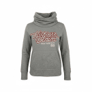 VINTAGE HILFIGER DENIM FELPA CON CAPPUCCIO GRIGIA DA DONNA L