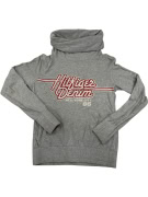 VINTAGE HILFIGER DENIM FELPA CON CAPPUCCIO GRIGIA DA DONNA L