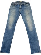 VINTAGE HILFIGER DENIM JEANS SLIM FIT LIGHT BLUE MENS W30