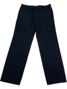 VINTAGE HUGO BOSS MEN'S TROUSERS NAVY L
