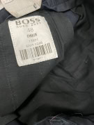 VINTAGE HUGO BOSS MEN'S TROUSERS NAVY L