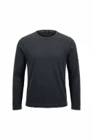 VINTAGE HUGO BOSS MAGLIA A MANICHE LUNGHE SLIM FIT ANTRACITE UOMO M