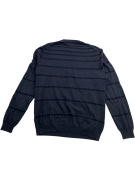 VINTAGE HUGO BOSS ΠΛΕΚΤΗ ΜΠΛΟΥΖΑ SLIM FIT ΡΙΓΕ ΜΠΛΕ ΑΝΔΡΙΚΟ L