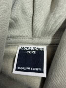 VINTAGE JACK & JONES CORE HOODIE ΦΟΥΤΕΡ ΜΕ ΚΟΥΚΟΥΛΑ LOGO ΛΑΔΙ ΑΝΔΡΙΚΟ L
