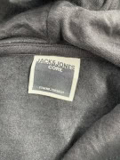 VINTAGE JACK & JONES CORE HOODIE CON STAMPA GLOBAL COMMUNITY NERO DA UOMO L