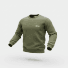 VINTAGE JACK & JONES CREWNECK LOGO SWEATSHIRT KHAKI MEN'S L