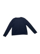 VINTAGE JACK & JONES ΠΛΕΚΤΗ ΜΠΛΟΥΖΑ ΜΕ ΣΤΡΟΓΓΥΛΗ ΛΑΙΜΟΚΟΨΗ ΜΠΛΕ ΣΚΟΥΡΟ ΑΝΔΡΙΚΗ XL