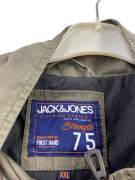 VINTAGE JACK & JONES GIACCA CON TASCHE KHAKI DA UOMO XXL