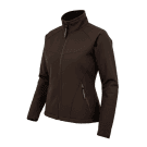 Giacca softshell vintage Jack Wolfskin marrone con dettagli fucsia da donna