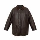 VINTAGE JAMES DILLON MEN'S LEATHER JACKET VERA PELLE XL