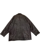 VINTAGE JAMES DILLON MEN'S LEATHER JACKET VERA PELLE XL