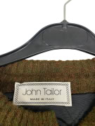VINTAGE JOHN TAILOR ΠΛΕΚΤΗ ΖΑΚΕΤΑ ΜΕ ΓΕΩΜΕΤΡΙΚΑ ΣΧΕΔΙΑ ΠΟΛΥΧΡΩΜΗ ΑΝΔΡΙΚΗ L XL