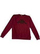 FELPA UOMO VINTAGE KAPPA BORDEAUX XL