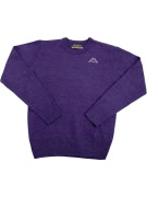 VINTAGE KAPPA MAGLIONE LAVORATO A MAGLIA CON LOGO VIOLA DA UOMO M