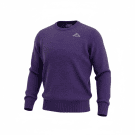 VINTAGE KAPPA MAGLIONE LAVORATO A MAGLIA CON LOGO VIOLA DA UOMO M