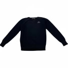 VINTAGE KAPPA V-NECK SWEATER LOGO DARK BLUE MENS M