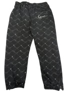 VINTAGE KARL KANI JOGGERS BLACK ALL-OVER PRINT M