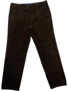 VINTAGE CORDUROY TROUSERS STRAIGHT LEG MEN'S BROWN L