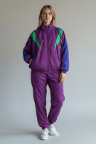 Vintage Kronos Πολύχρωμο Σετ Φόρμας 90s Unisex XL