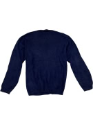 VINTAGE LACOSTE ΜΠΛΕ ΠΛΕΚΤΗ ΖΑΚΕΤΑ XS/S