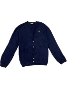 VINTAGE LACOSTE ΜΠΛΕ ΠΛΕΚΤΗ ΖΑΚΕΤΑ XS/S