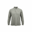 VINTAGE LACOSTE POLO ΜΑΚΡΥ ΜΑΝΙΚΙ ΓΚΡΙ ΑΝΔΡΙΚΟ M/L