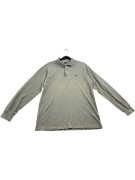 VINTAGE LACOSTE POLO ΜΑΚΡΥ ΜΑΝΙΚΙ ΓΚΡΙ ΑΝΔΡΙΚΟ M/L