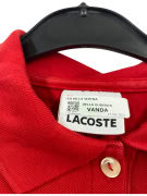 VINTAGE LACOSTE POLO ΜΑΚΡΥ ΜΑΝΙΚΙ ΚΟΚΚΙΝΟ ΑΝΔΡΙΚΟ S/M
