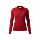 VINTAGE LACOSTE POLO ΜΑΚΡΥ ΜΑΝΙΚΙ ΚΟΚΚΙΝΟ ΑΝΔΡΙΚΟ S/M