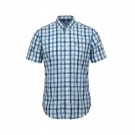 VINTAGE LACOSTE CAMICIA A QUADRI DA UOMO L